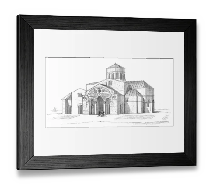 Framed Print : Turkey. Trabzon. The church of Hagia Sophia Framed Print : Turkey. Trabzon. The church of Hagia Sophia