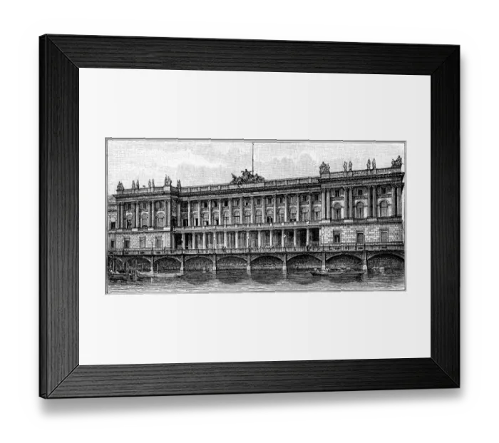 Framed Print : Berlin Stock Exchange, in Berlin, Germany Framed Print : Berlin Stock Exchange, in Berlin, Germany