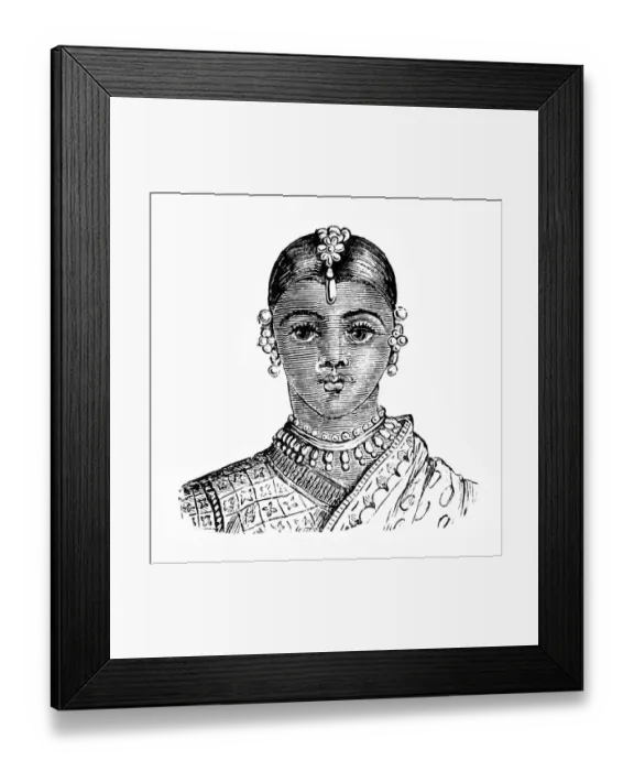 Framed Print : Indian woman Framed Print : Indian woman