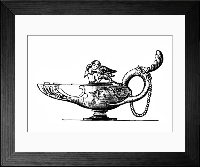 Framed Print : Antique lamp Framed Print : Antique lamp