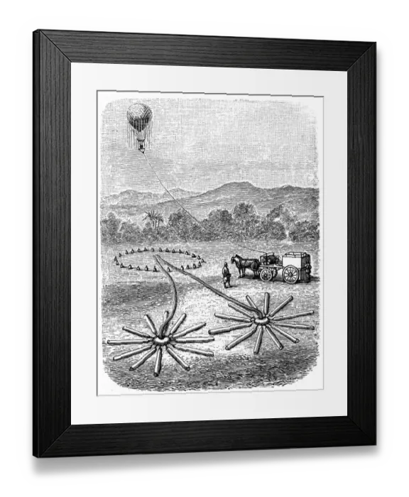 Framed Print : Hydrogen gas balloon Framed Print : Hydrogen gas balloon