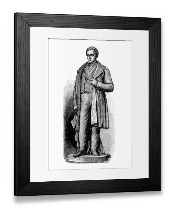 Framed Print : George Stephenson Framed Print : George Stephenson