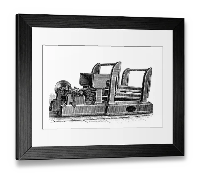 Framed Print : Sorting apparatus Framed Print : Sorting apparatus
