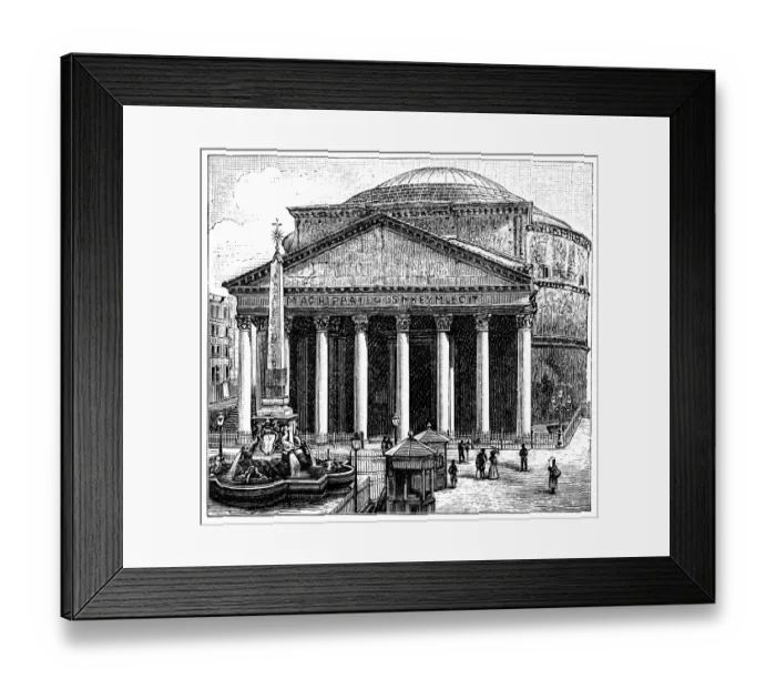 Framed Print : Pantheon, Rome Framed Print : Pantheon, Rome
