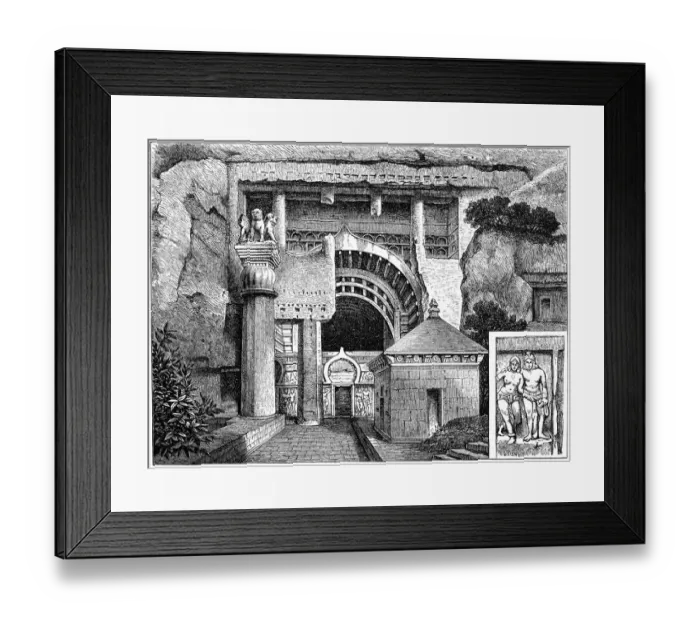 Framed Print : Temples to Karli Framed Print : Temples to Karli
