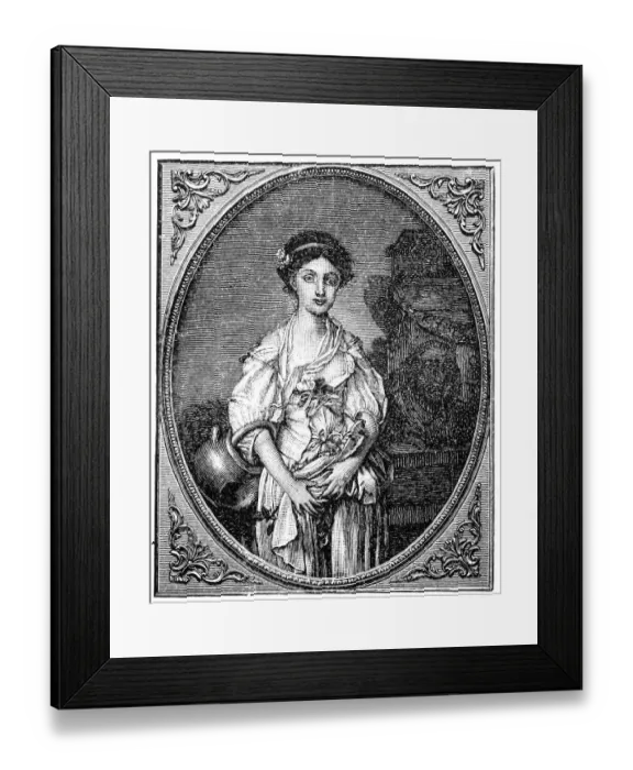 Framed Print : Jean-Baptiste Greuze A girl with a broken jug Framed Print : Jean-Baptiste Greuze A girl with a broken jug