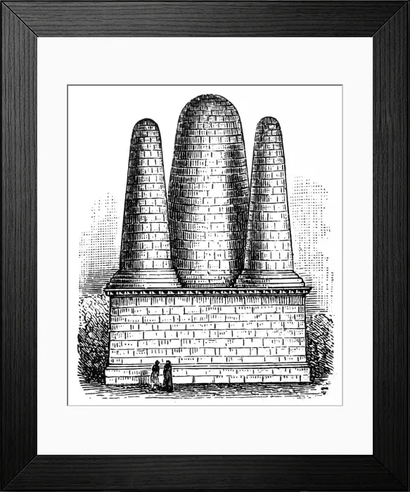 Framed Print : Tomb of the Horatii and Curiatii