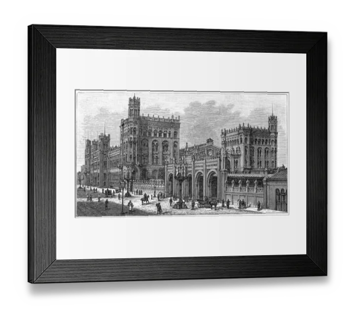 Framed Print : Emperor Ferdinand Northern Railway Framed Print : Emperor Ferdinand Northern Railway