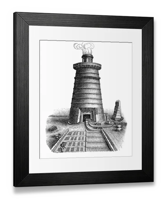 Framed Print : Blast Furnace