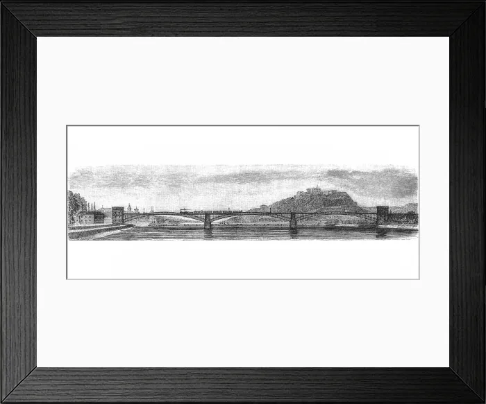 Framed Print : Rhine bridge at Koblenz Framed Print : Rhine bridge at Koblenz