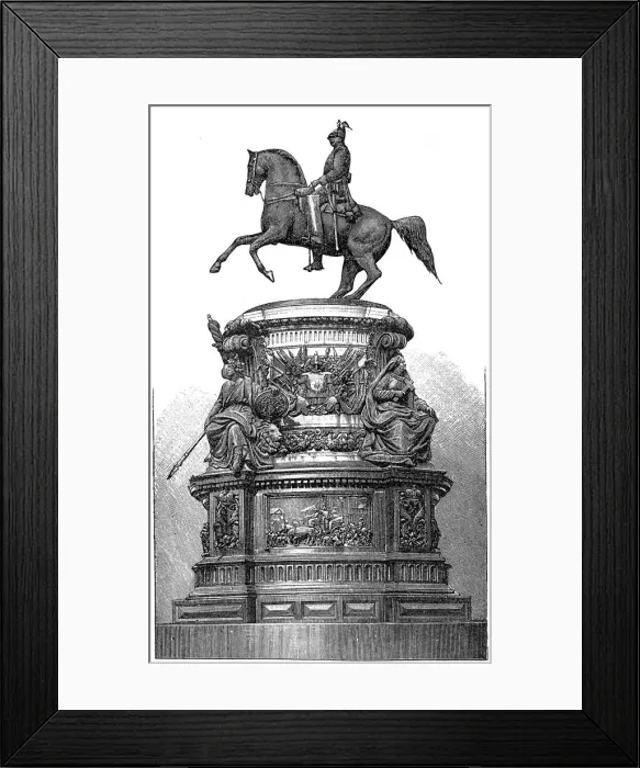 Framed Print : Equestrian monument to Emperor Nicholas I Framed Print : Equestrian monument to Emperor Nicholas I