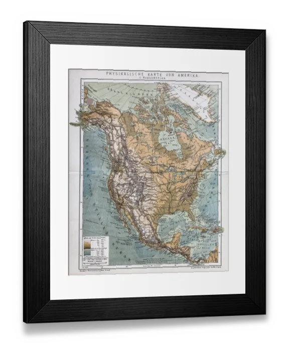 Framed Print : United States of America Framed Print : United States of America