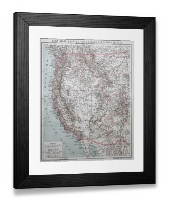 Framed Print : United States of America Framed Print : United States of America