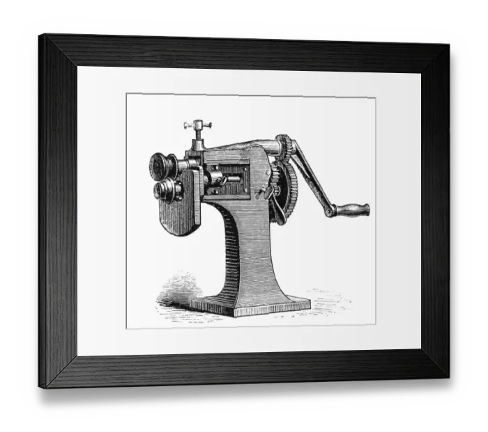Framed Print : Roll mill. Sheet metal working machine, Roll mill Framed Print : Roll mill. Sheet metal working machine, Roll mill