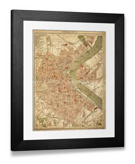 Framed Print : Bordeaux, France Framed Print : Bordeaux, France