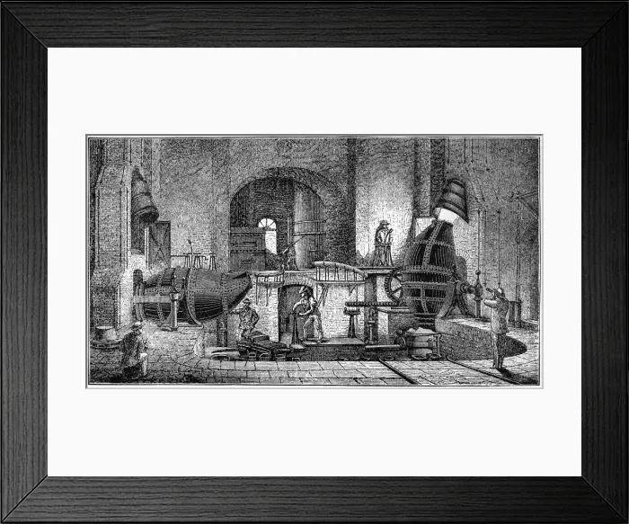 Framed Print : Steel mill Framed Print : Steel mill