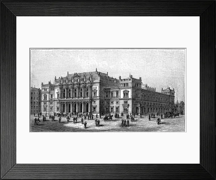 Framed Print : Vienna Stock Exchange Framed Print : Vienna Stock Exchange