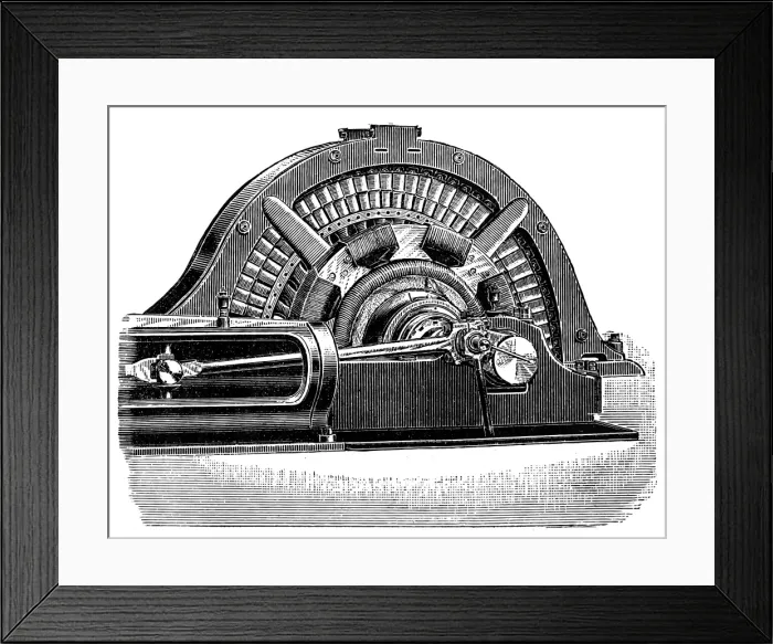 Framed Print : Helios, Model for Electricity Framed Print : Helios, Model for Electricity