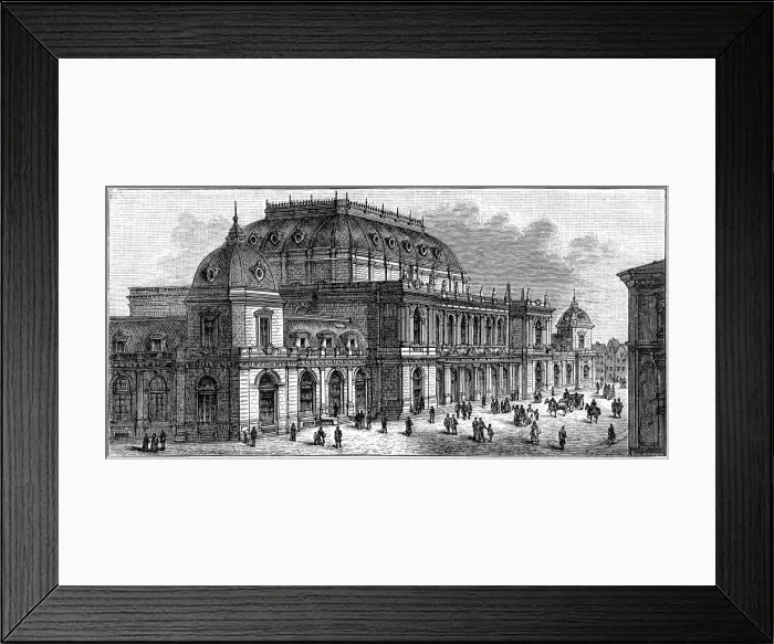 Framed Print : Frankfurt Stock Exchange Framed Print : Frankfurt Stock Exchange