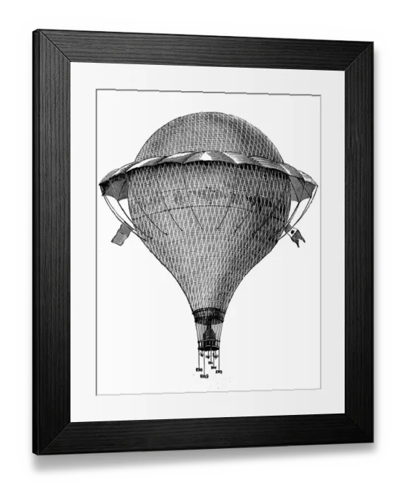 Framed Print : helium balloon flying Framed Print : helium balloon flying