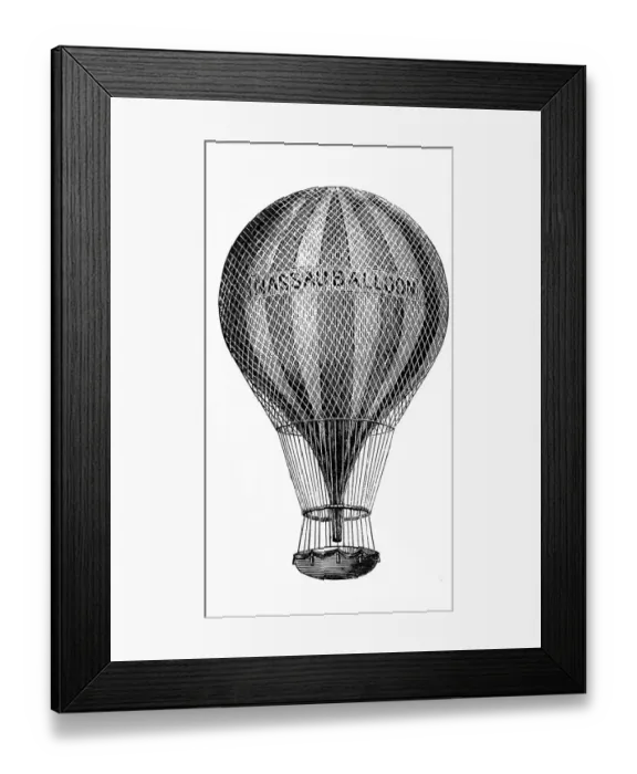 Framed Print : Great Nassau balloon Framed Print : Great Nassau balloon