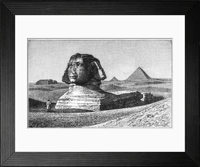 Framed Print : Great Pyramid and Sphinx Framed Print : Great Pyramid and Sphinx