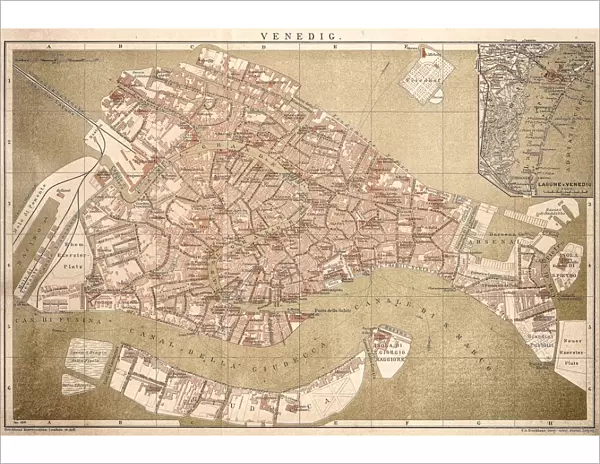 Map of Venice 1898