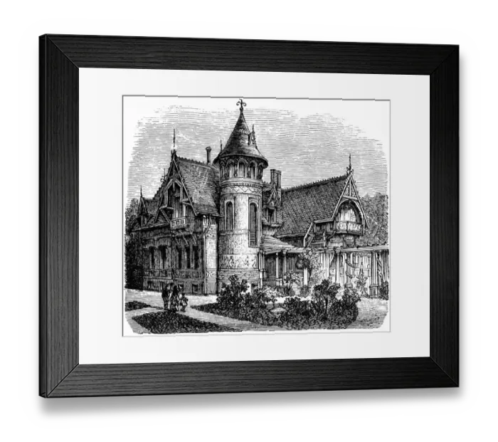 Framed Print : Villa Ende Framed Print : Villa Ende