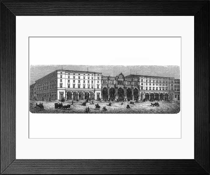 Framed Print : Train Station Stuttgart Framed Print : Train Station Stuttgart