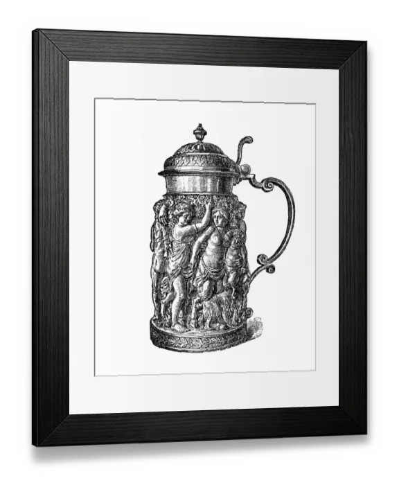 Framed Print : Drinking jug Framed Print : Drinking jug
