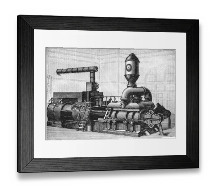 Framed Print : Waterworks Pump Framed Print : Waterworks Pump
