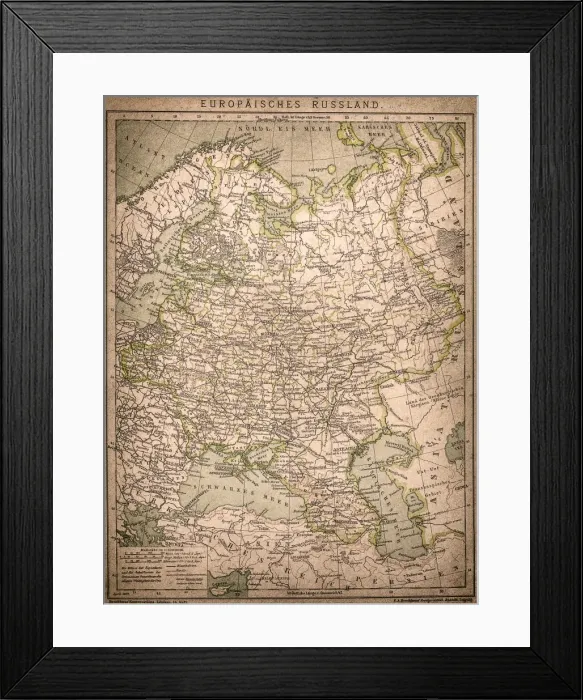 Framed Print : European Russia Framed Print : European Russia