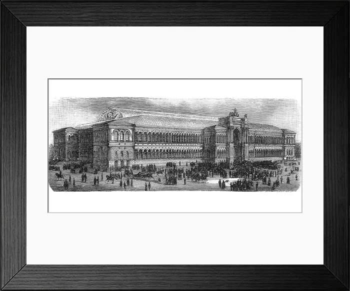 Framed Print : World Exhibition in Paris Framed Print : World Exhibition in Paris