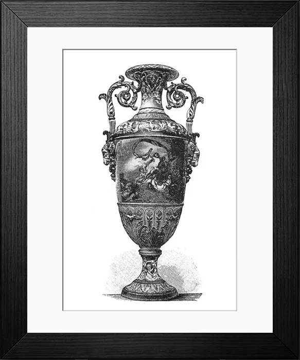 Framed Print : Vase from the Imperial Porcelain Framed Print : Vase from the Imperial Porcelain