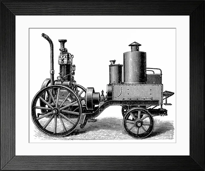 Framed Print : Petroleum Lokomobile Framed Print : Petroleum Lokomobile