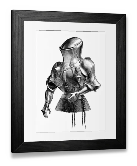 Framed Print : Jousting Armor Framed Print : Jousting Armor