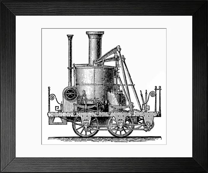 Framed Print : Atlantic locomotive Framed Print : Atlantic locomotive