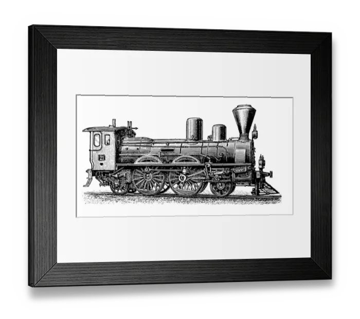 Framed Print : Steam locomotive Framed Print : Steam locomotive