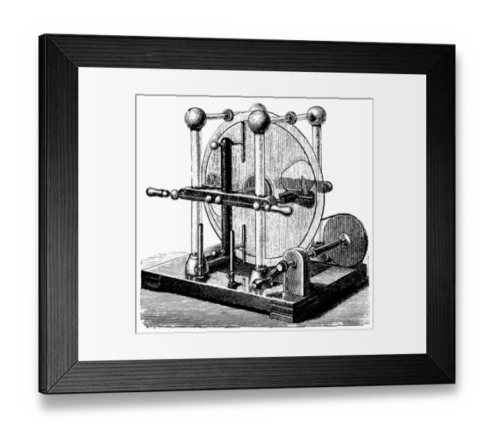 Framed Print : Holtz Influence Machine Framed Print : Holtz Influence Machine