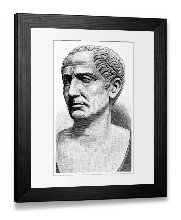Framed Print : Julius Caesar Framed Print : Julius Caesar