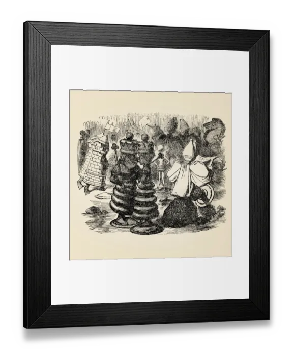 Framed Print : The King and Queen engraving 1899 Framed Print : The King and Queen engraving 1899