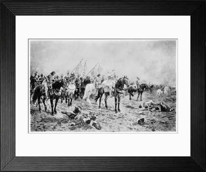 Framed Print : Gustavus Adolphus engraving 1894 Framed Print : Gustavus Adolphus engraving 1894