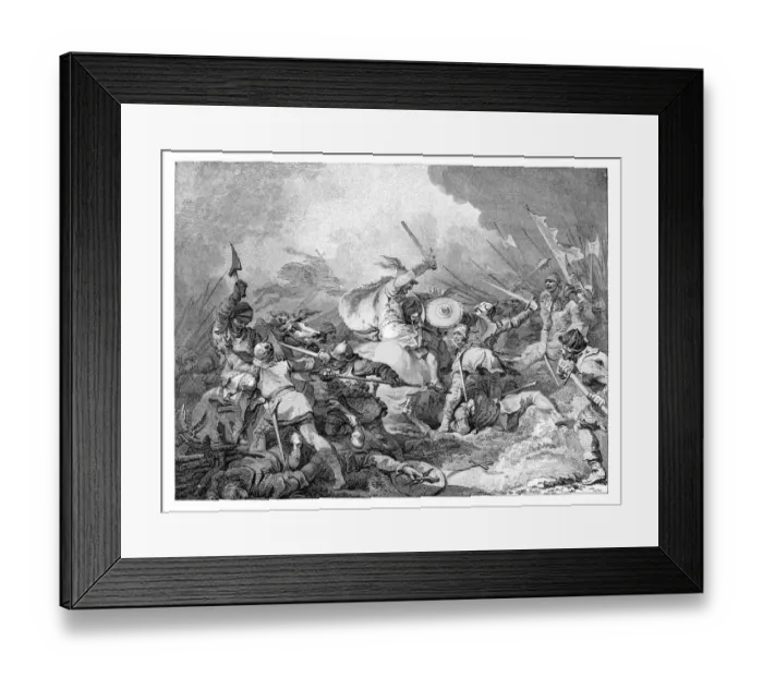 Framed Print : William the conqueror engraving 1894 Framed Print : William the conqueror engraving 1894