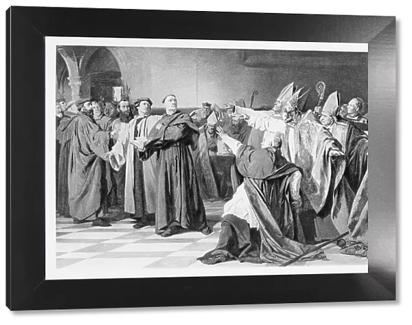 Martin Luther engraving 1894