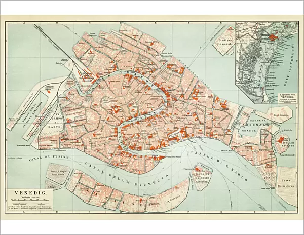 Map of Venice 1897