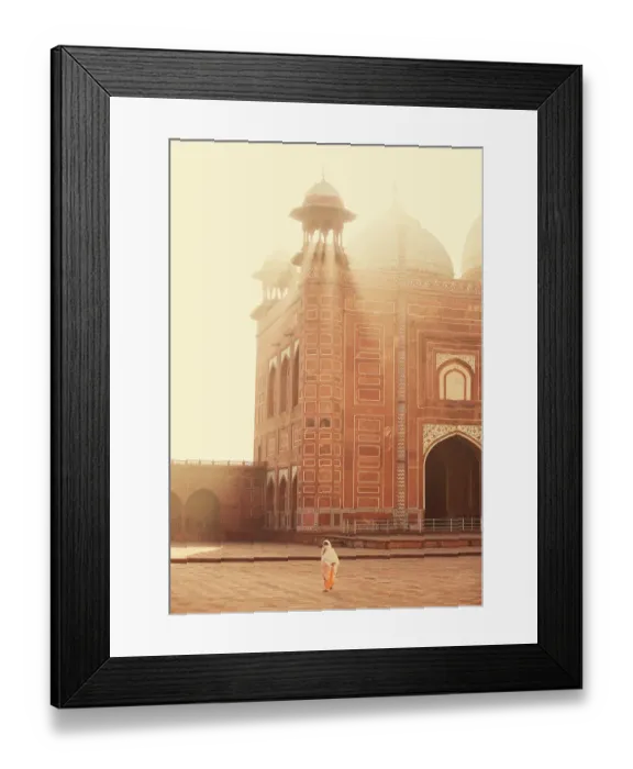 Framed Print : Taj Mahal Mosque