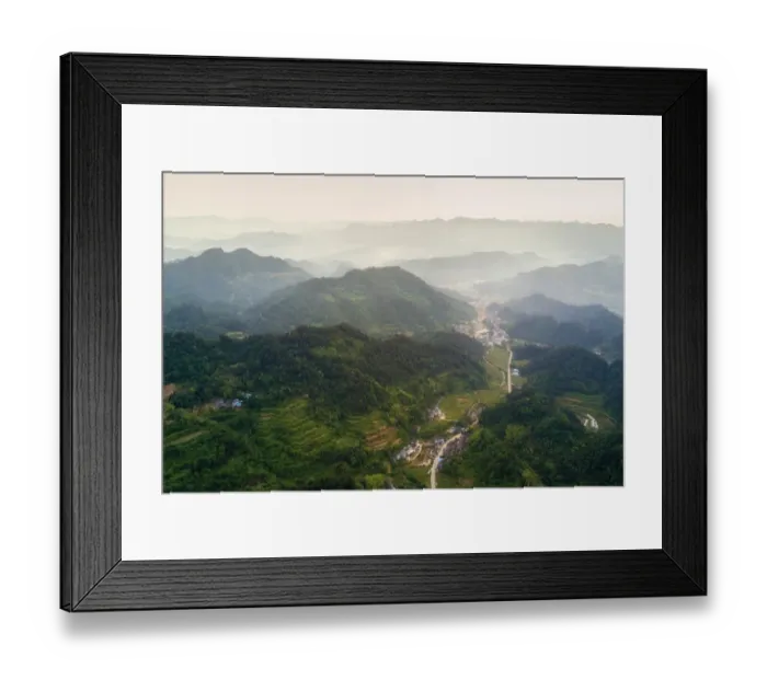 Framed Print : Yangjiajie Village is near Zhangjiajie National Park, Hunan, China Framed Print : Yangjiajie Village is near Zhangjiajie National Park, Hunan, China