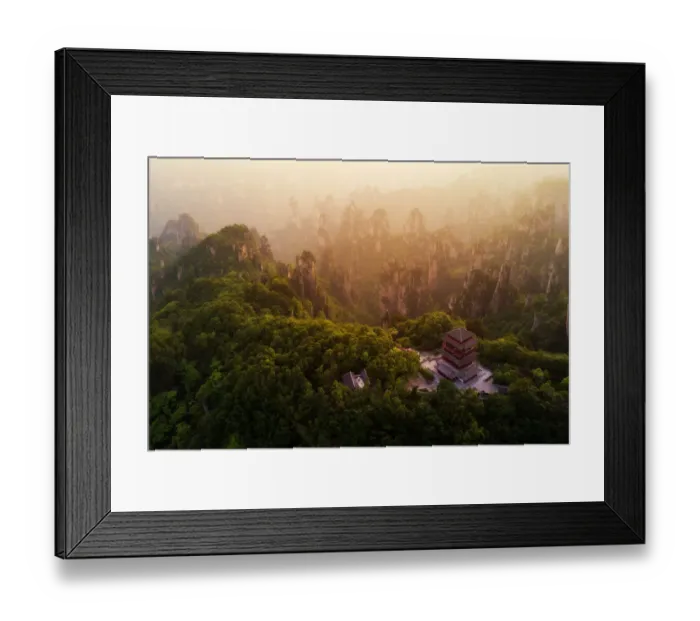 Framed Print : The Landscape of Zhangjiajie National Forest Park, Hunan, China Framed Print : The Landscape of Zhangjiajie National Forest Park, Hunan, China