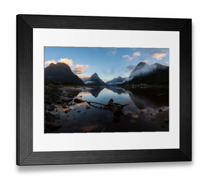 Framed Print : Milford Sound, Fiordland National Park