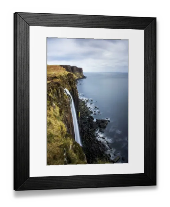 Framed Print : Kilt Rock and Mealt Falls in Isle of Skye Framed Print : Kilt Rock and Mealt Falls in Isle of Skye
